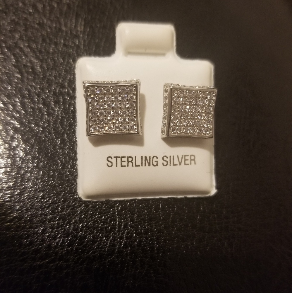 Sterling silver earrings